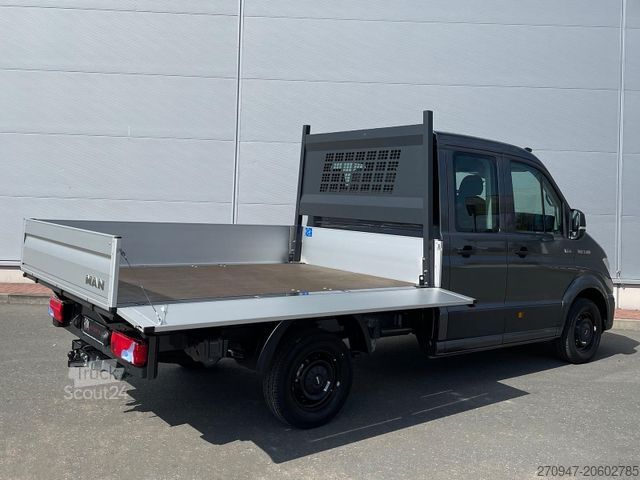 Fourgon pick-up MAN TGE 3.180 Pritsche DOKA MR 4x4 ACC LED DIFF-SPER