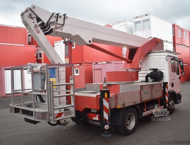 Робоча платформа вантажівка Palfinger TKA 28 KS Bison