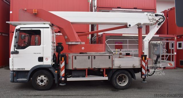 Робоча платформа вантажівка Palfinger TKA 28 KS Bison