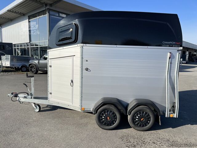 Remolque de transporte de caballos Böckmann Champion Esprit silv+bl SK P Pferdeanhänger