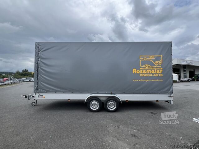Remolque de caja KOCH 200.600.30 Kastenanhänger gebremst