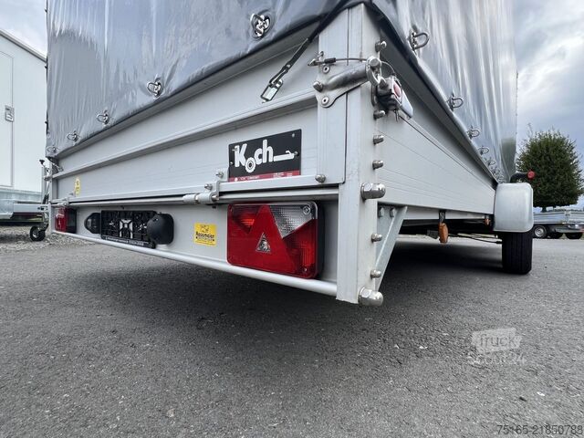 Remolque de caja KOCH 200.600.30 Kastenanhänger gebremst