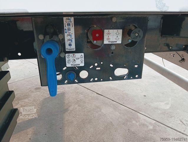 Hűtő félpótkocsi KRONE SDR27eL4-MT Blumen BiTemp TK SLXi Double Rolltor