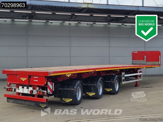 Plateau de chargement Broshuis 3AOU Triple Extendable 2250cm 3x Steering Remote