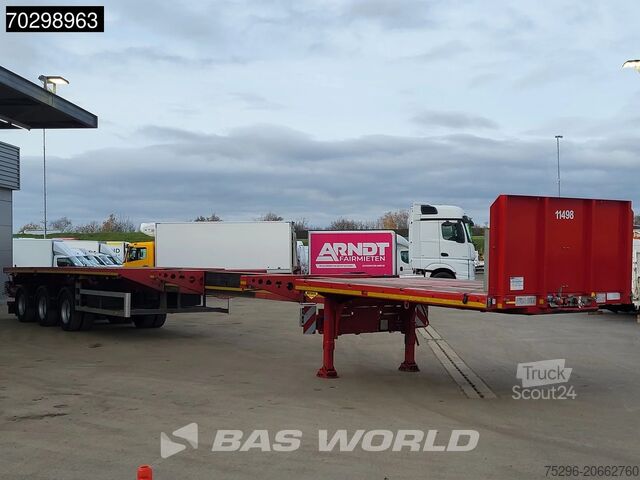 Plateau de chargement Broshuis 3AOU Triple Extendable 2250cm 3x Steering Remote