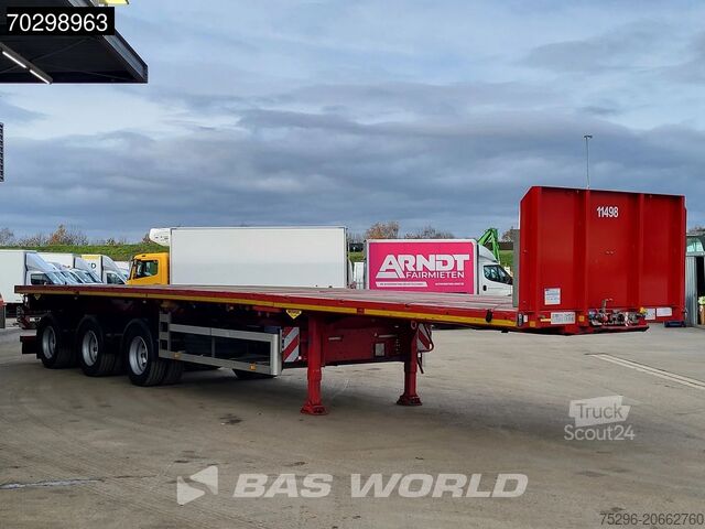 Plateau de chargement Broshuis 3AOU Triple Extendable 2250cm 3x Steering Remote