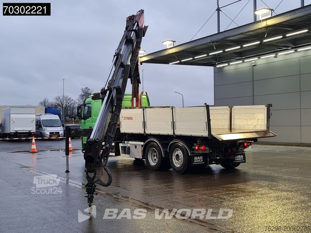 3-Seiten-Kipper Volvo FM 340 FM 6X2 Palfinger PK23002 Crane 10m3 3-w...