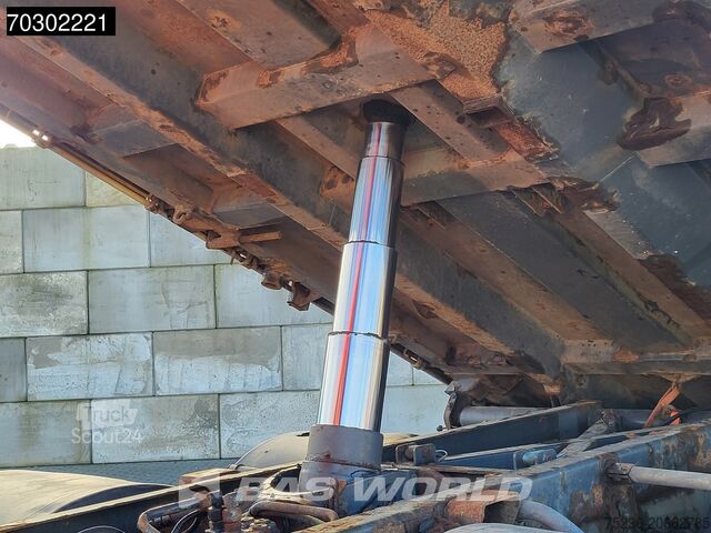 3-sidig tipp Volvo FM 340 FM 6X2 Palfinger PK23002 Crane 10m3 3-w...