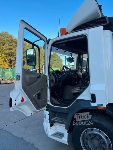 Haakarm vrachtwagen DAF CF 250 VDL-Abrollkipper mit Planenaufbau u. LBW