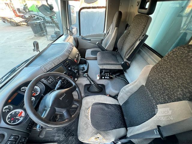 Haakarm vrachtwagen DAF CF 250 VDL-Abrollkipper mit Planenaufbau u. LBW