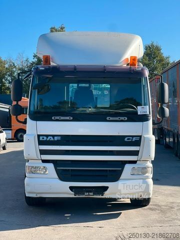 Haakarm vrachtwagen DAF CF 250 VDL-Abrollkipper mit Planenaufbau u. LBW