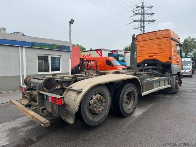 Ruloninė konteinerinė savivartis MERCEDES-BENZ Axor 2543 L Abrollkipper Euro5 Hochdach 6X2