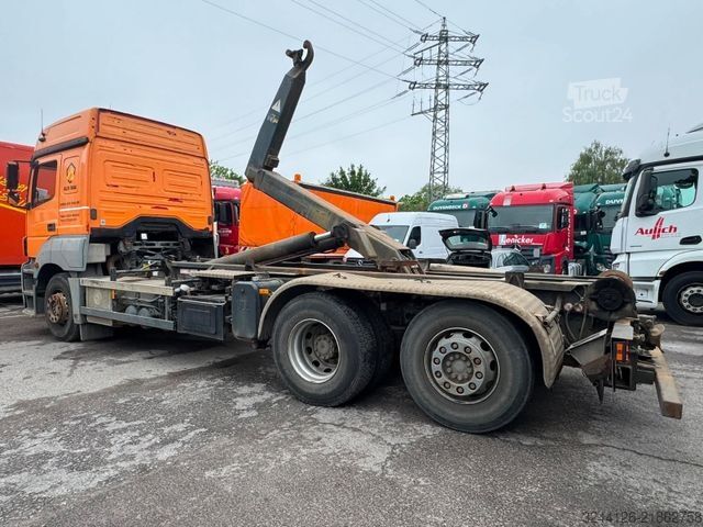 Ruloninė konteinerinė savivartis MERCEDES-BENZ Axor 2543 L Abrollkipper Euro5 Hochdach 6X2