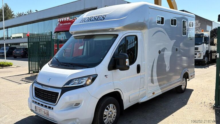 Pferdetransport Peugeot Equi-Trek Sonic SW35P (2) HORSE TRUCK / PAARDEN...