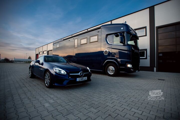 Caravane/camping-car de luxe Scania V8