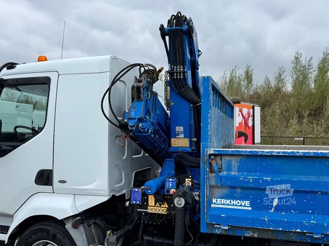 Skraldevogn Renault Midlum 220 16T KIPPER+KRAAN