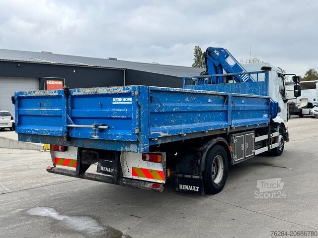 Skraldevogn Renault Midlum 220 16T KIPPER+KRAAN