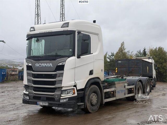  Scania R580 6x2 Hookloader – NTM bodywork