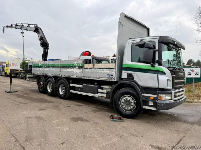 Autogru Scania P380 8x4 TRIDEM + CRANE HIAB 166 ES-5 HIPRO - R...