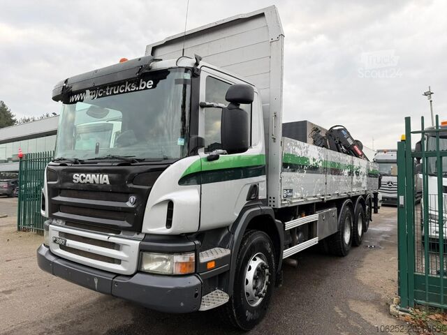 Autogru Scania P380 8x4 TRIDEM + CRANE HIAB 166 ES-5 HIPRO - R...