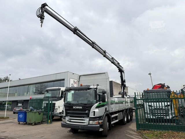 Autogru Scania P380 8x4 TRIDEM + CRANE HIAB 166 ES-5 HIPRO - R...