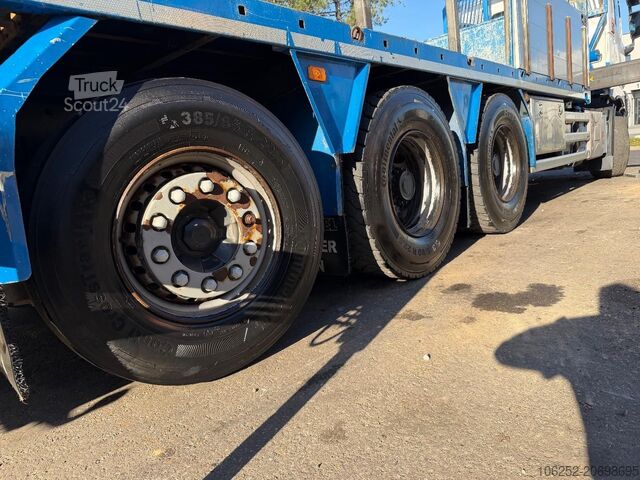 Open laadbak Renault C480 8x4 Pritsche + Kran (20m!) PALFINGER PK330...