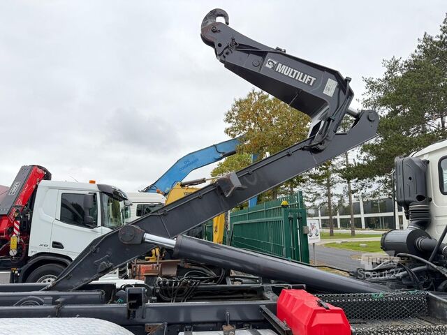 Containertransport (haakarmsysteem) Scania 114C-380 6X4 HOOKLIFT / GANCHO HIAB MULTILIFT -...