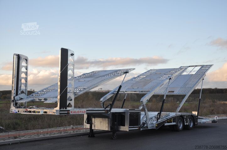 Autonkuljetus puoliperävaunu KALEPAR KLP 228V6M1-6er Autotransporterauflieger