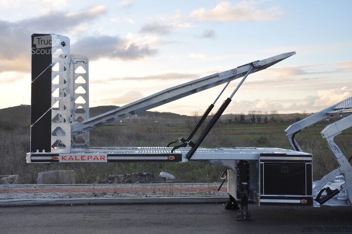 Autonkuljetus puoliperävaunu KALEPAR KLP 228V6M1-6er Autotransporterauflieger