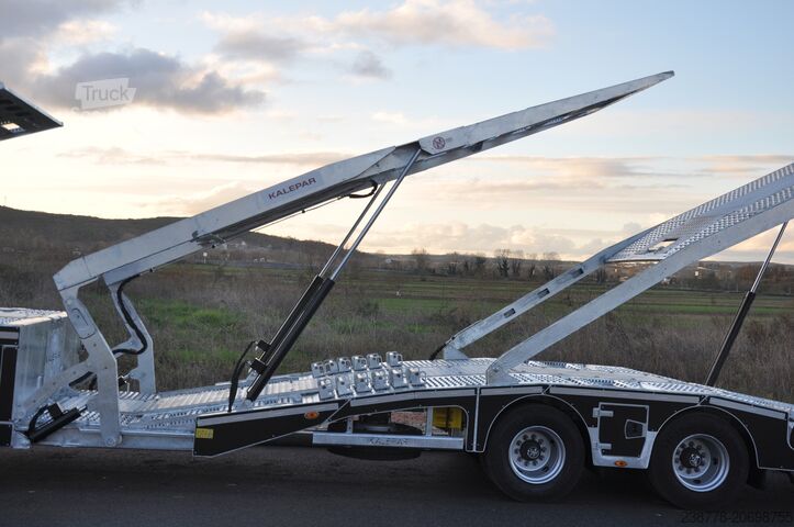 Autonkuljetus puoliperävaunu KALEPAR KLP 228V6M1-6er Autotransporterauflieger
