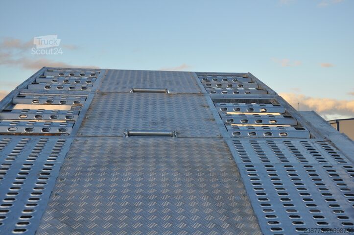 Autonkuljetus puoliperävaunu KALEPAR KLP 228V6M1-6er Autotransporterauflieger