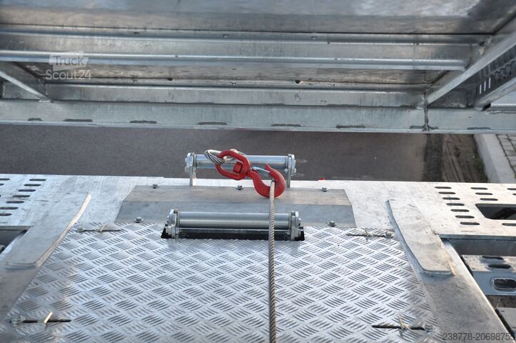 Autonkuljetus puoliperävaunu KALEPAR KLP 228V6M1-6er Autotransporterauflieger