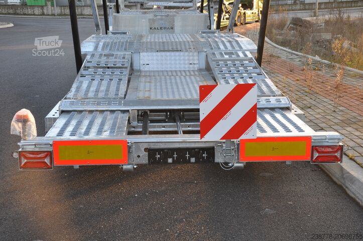 Autonkuljetus puoliperävaunu KALEPAR KLP 228V6M1-6er Autotransporterauflieger