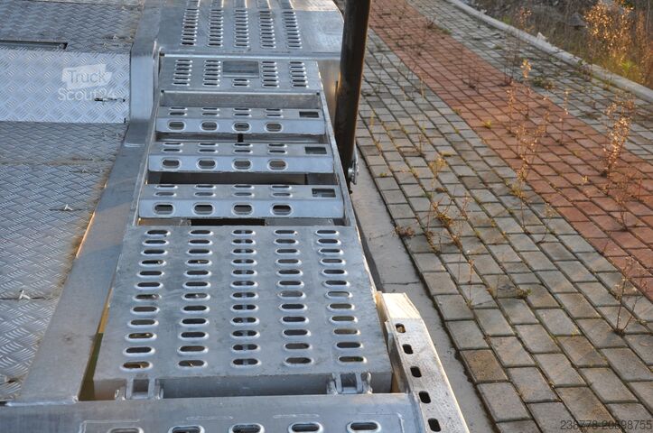 Autonkuljetus puoliperävaunu KALEPAR KLP 228V6M1-6er Autotransporterauflieger