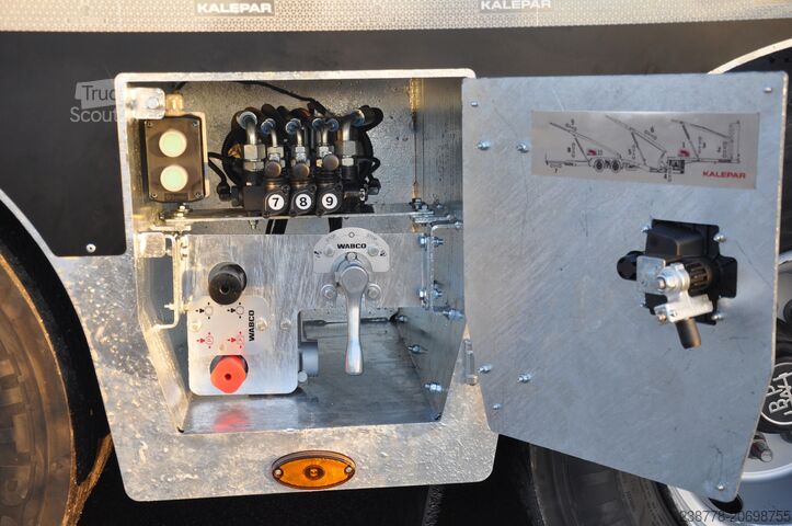 Autonkuljetus puoliperävaunu KALEPAR KLP 228V6M1-6er Autotransporterauflieger