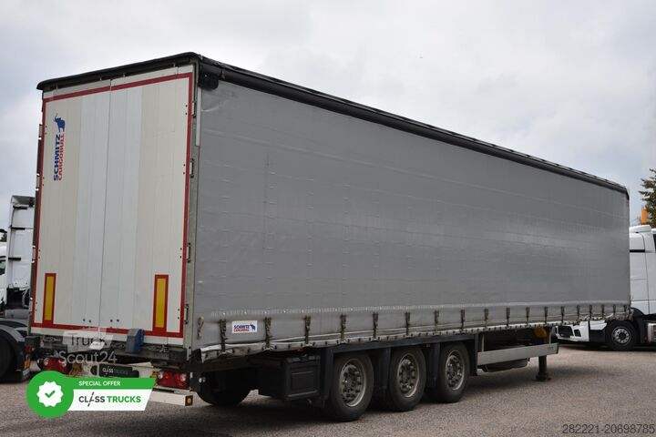 Offener Sattelanhänger mit Plane SCHMITZ CARGOBULL SCS24/L Varios