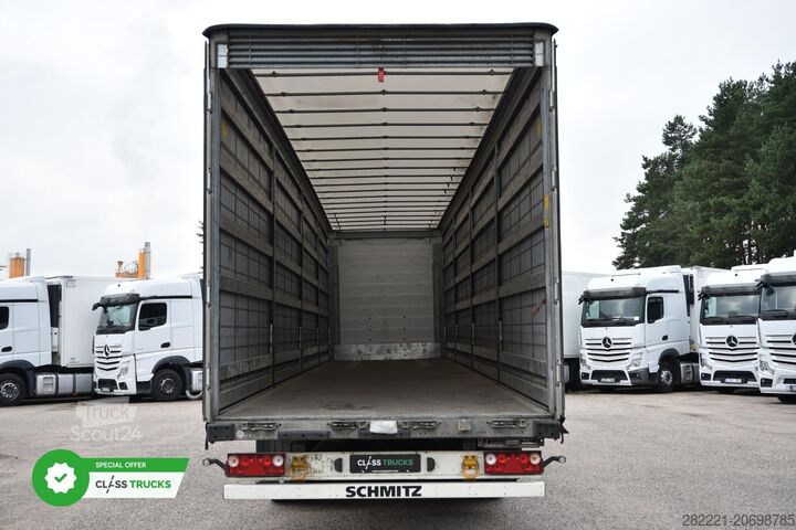 Offener Sattelanhänger mit Plane SCHMITZ CARGOBULL SCS24/L Varios