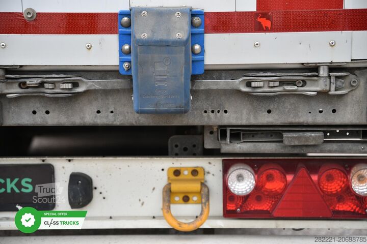 Offener Sattelanhänger mit Plane SCHMITZ CARGOBULL SCS24/L Varios