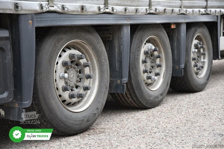 Offener Sattelanhänger mit Plane SCHMITZ CARGOBULL SCS24/L Varios