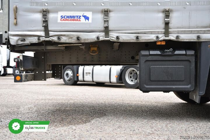 Offener Sattelanhänger mit Plane SCHMITZ CARGOBULL SCS24/L Varios