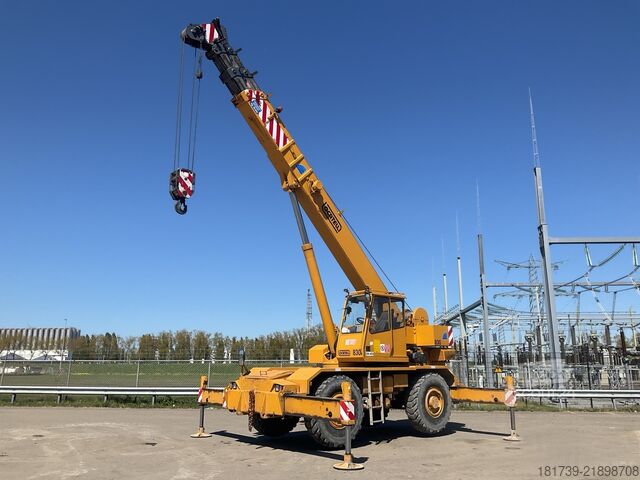 Düzensiz arazi için vinç Locatelli Gril 830 C rough terrain crane/ 1700 MTH