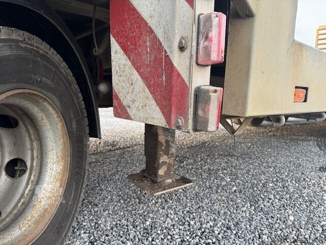 Dieplader oplegger Müller-Mitteltal 2 achs Tieflader luft Rampen 17 to GG