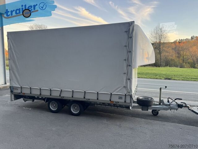 Bagagemærke Henra Hochlader mit Planenaubau - TOPP