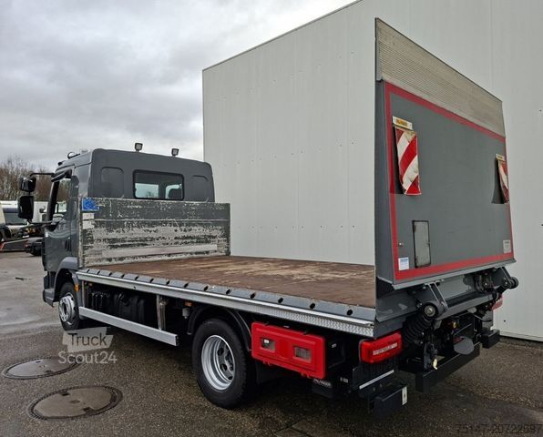 Ciężarówka z płaską platformą DAF LF 260 FA 12to 3-Sitzer Navi Pritsche LBW