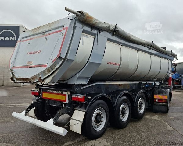 Kippers oplegger SCHWARZMÜLLER 3-Achs Kippmulde Stahl HARDOX Thermoisoliert