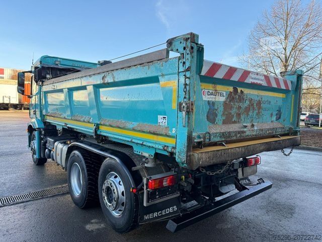 Dreiseitenkipper LKW MERCEDES-BENZ Antos 2548 6x4 HAD Bordmatic elektr Roll-Verdeck