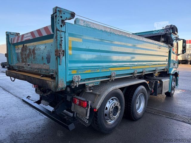 Dreiseitenkipper LKW MERCEDES-BENZ Antos 2548 6x4 HAD Bordmatic elektr Roll-Verdeck