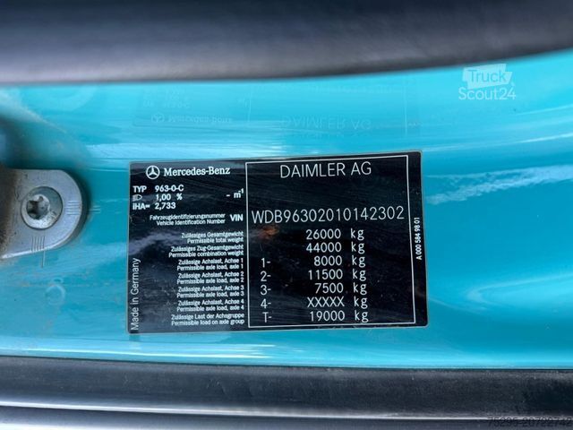 Dreiseitenkipper LKW MERCEDES-BENZ Antos 2548 6x4 HAD Bordmatic elektr Roll-Verdeck