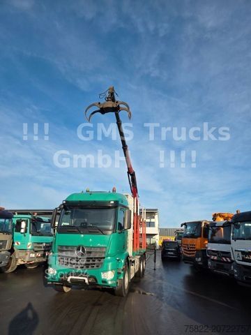 Holztransporter LKW MERCEDES-BENZ Arocs 2651 / 6X4 / Penz 14Z