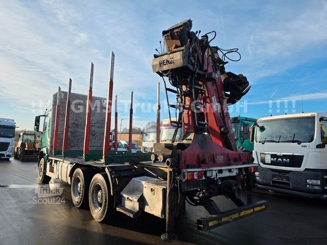 Holztransporter LKW MERCEDES-BENZ Arocs 2651 / 6X4 / Penz 14Z